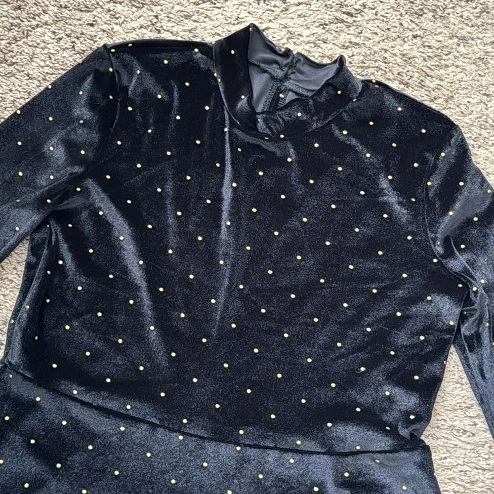 Art Class Black Velvet Girls Holiday Dress Size XXL (18)